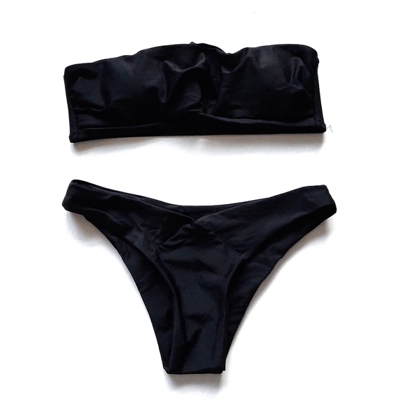 Other - Brazilian Black Bandeau Bikini Swimwear Suit